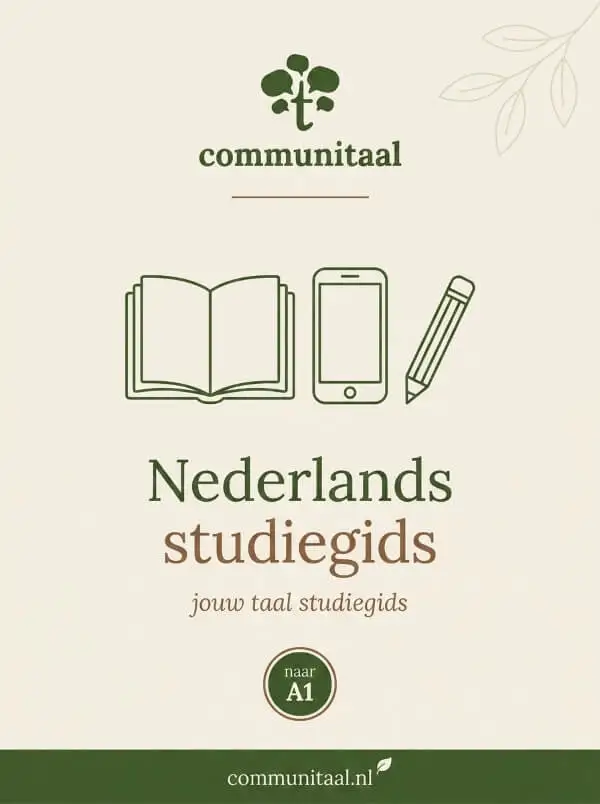 Communitaal Nederlands studiegids — your own study companion, towards A1.